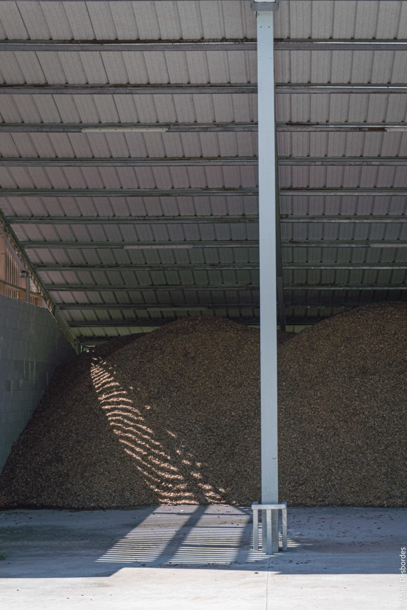 Plateforme stockage de bois - Questembert (56)